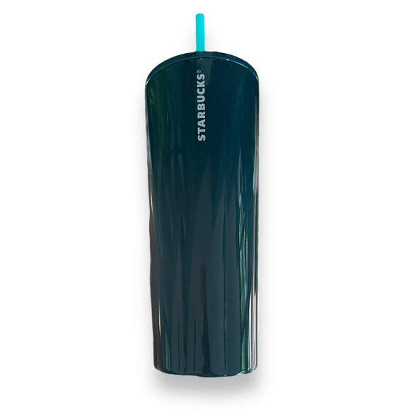 Starbucks 2023 Blue Teal 2 Tone Stainless Steel Cold Cup Venti Tumbler NEW - Picture 7 of 16